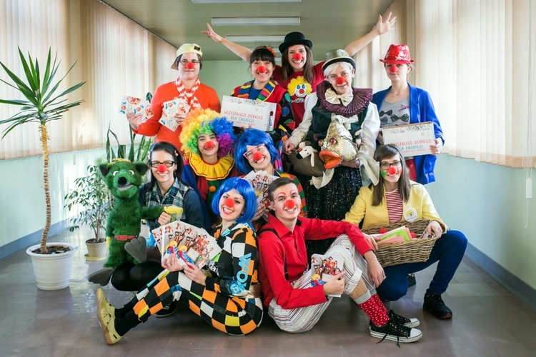 Opolski Dr Clown blisko chorych