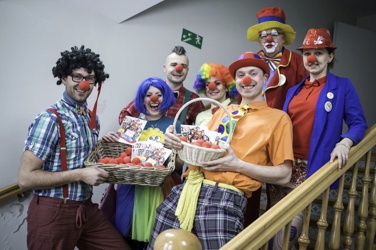 Opolski Dr Clown blisko chorych