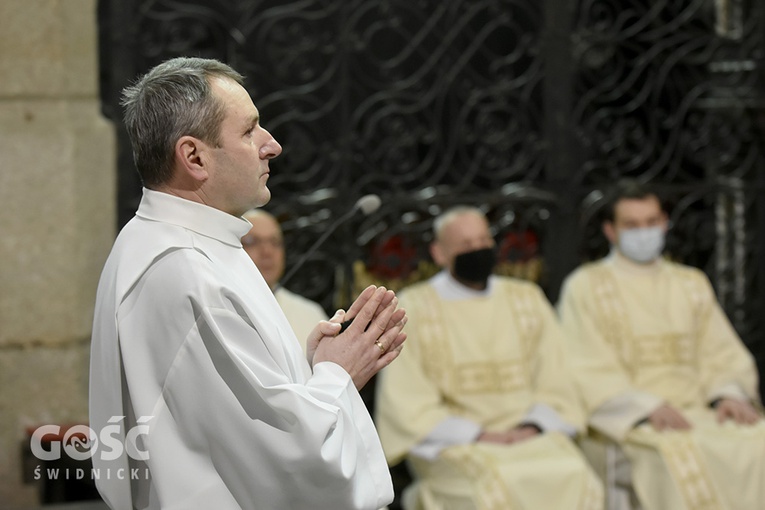 Przyjęcie kandydatury Henryka Smolnego na diakona stałego