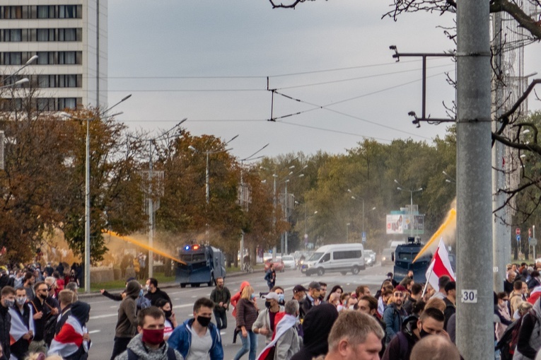"Mamę i tatę zabrały wojska Łukaszenki" - akcja solidarności z Białorusią