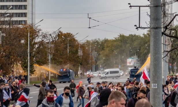 "Mamę i tatę zabrały wojska Łukaszenki" - akcja solidarności z Białorusią