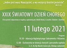 XXIX Światowy dzień Chorego