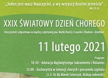 XXIX Światowy dzień Chorego