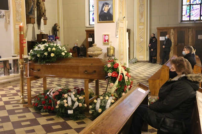 Bieruń. Ostatnie pożegnanie śp. Romana Nygi