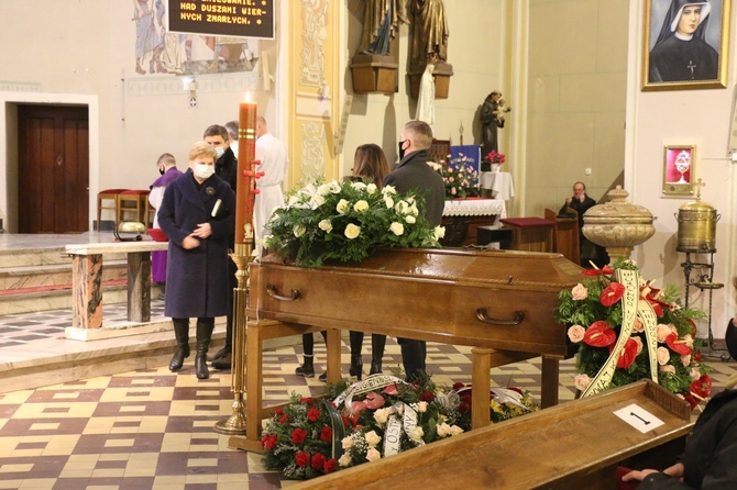 Bieruń. Ostatnie pożegnanie śp. Romana Nygi