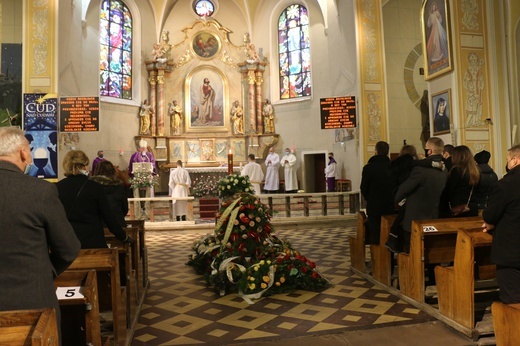 Bieruń. Ostatnie pożegnanie śp. Romana Nygi