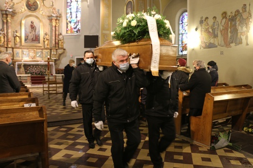 Bieruń. Ostatnie pożegnanie śp. Romana Nygi