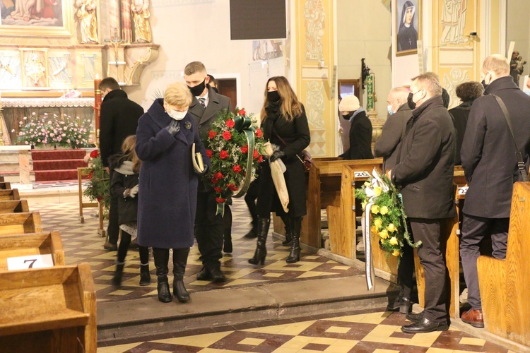 Bieruń. Ostatnie pożegnanie śp. Romana Nygi