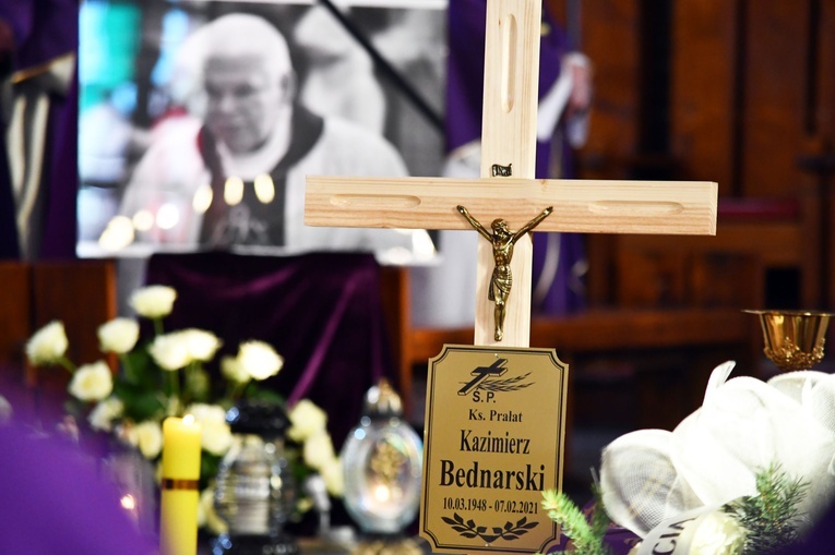 Pogrzeb śp. ks. prał. Kazimierza Bednarskiego