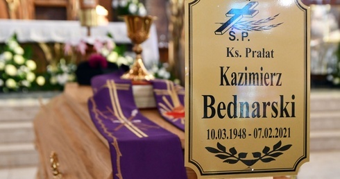 Pogrzeb śp. ks. prał. Kazimierza Bednarskiego