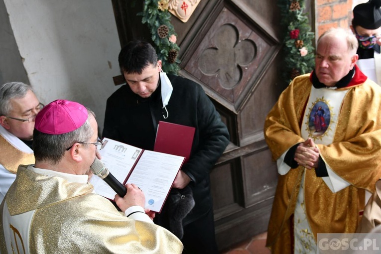 Uroczysta inauguracja Roku Świętego Jakubowego w Ośnie Lubuskim