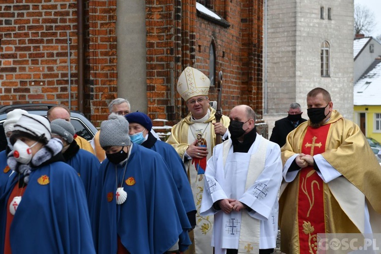 Uroczysta inauguracja Roku Świętego Jakubowego w Ośnie Lubuskim