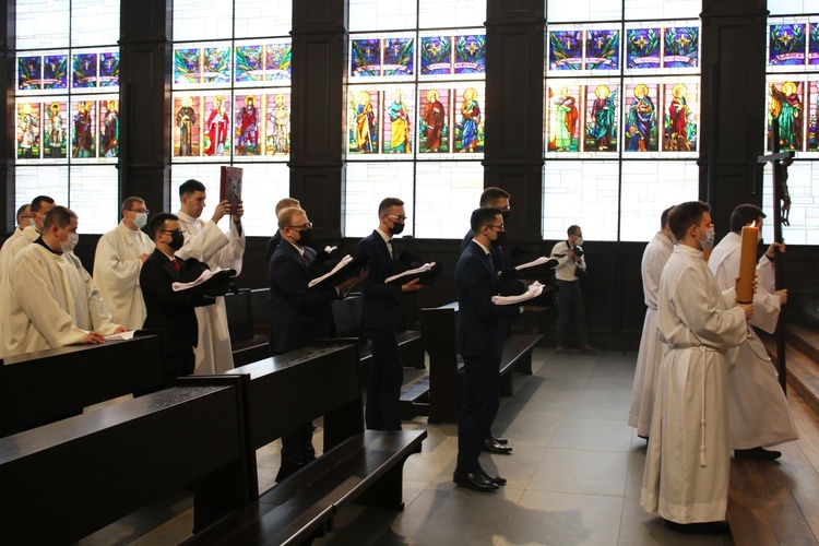 Seminarium. Obłóczyny alumnów