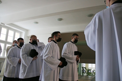 Seminarium. Obłóczyny alumnów