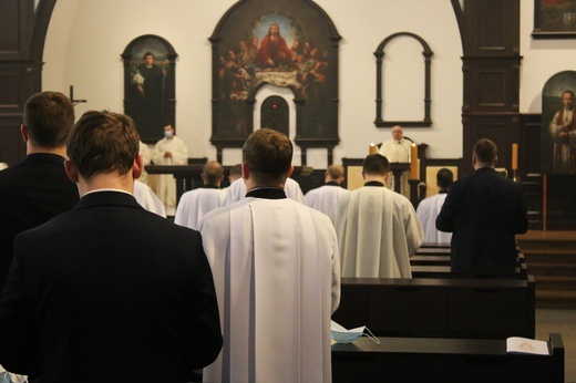 Seminarium. Obłóczyny alumnów