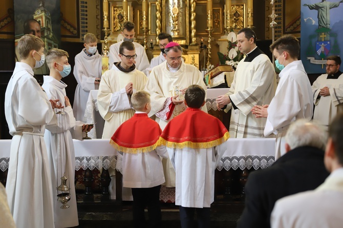 Prymicje bp. Roberta Chrząszcza w Kalwarii Zebrzydowskiej