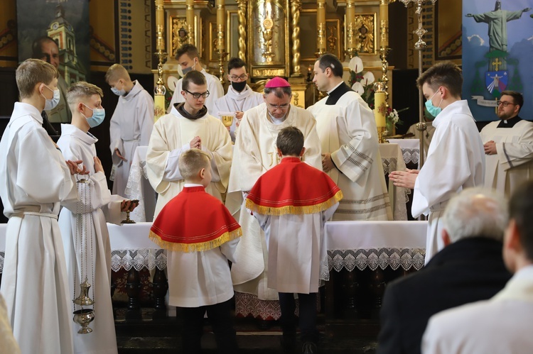 Prymicje bp. Roberta Chrząszcza w Kalwarii Zebrzydowskiej