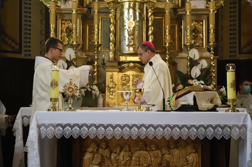 Prymicje bp. Roberta Chrząszcza w Kalwarii Zebrzydowskiej
