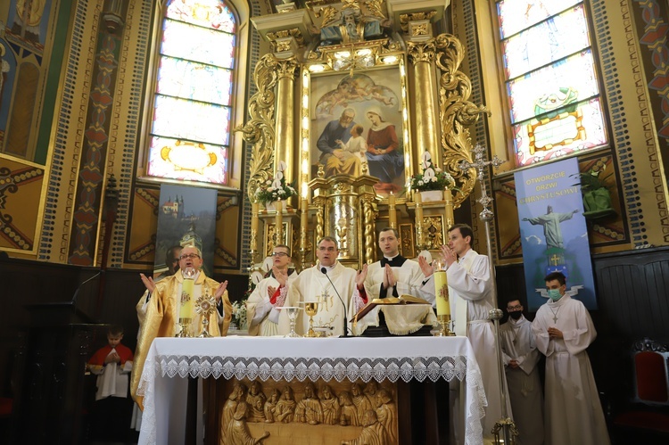 Prymicje bp. Roberta Chrząszcza w Kalwarii Zebrzydowskiej