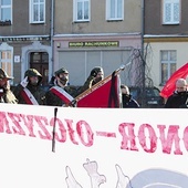 	Uroczystości towarzyszył poczet sztandarowy Hufca ZHP Legnica  im. Janusza Korczaka.