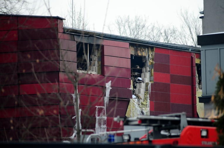 Pogorzelisko Archiwum Urzędu Miasta Krakowa