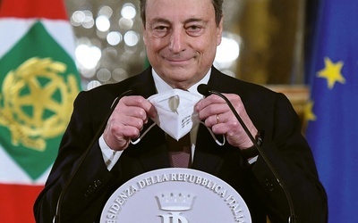 Mario Draghi zdobył poparcie niemal wszystkich sił politycznych we Włoszech.