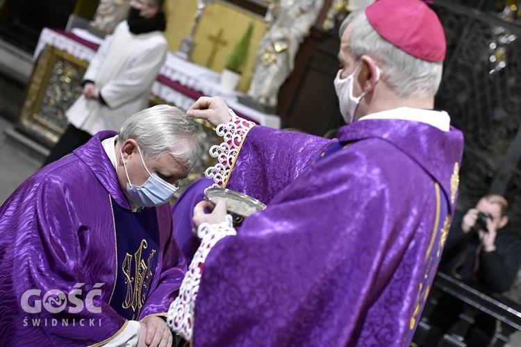 Środa Popielcowa w świdnickiej katedrze