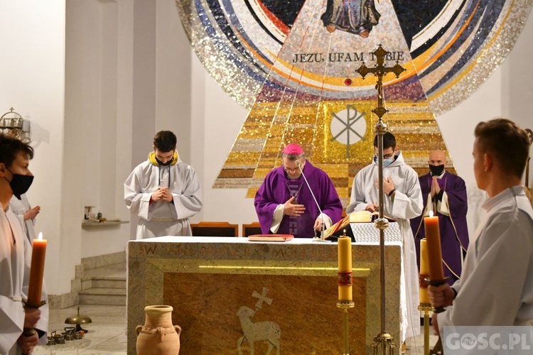 Poświęcenie Drogi Krzyżowej w Żarach