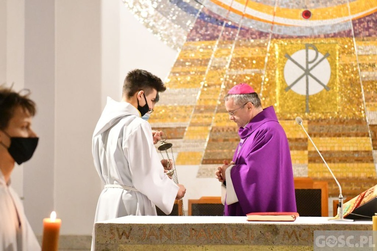 Poświęcenie Drogi Krzyżowej w Żarach