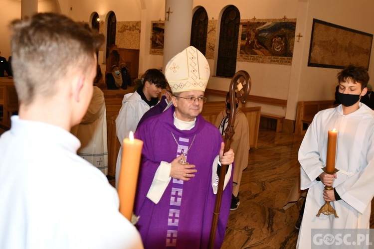 Poświęcenie Drogi Krzyżowej w Żarach