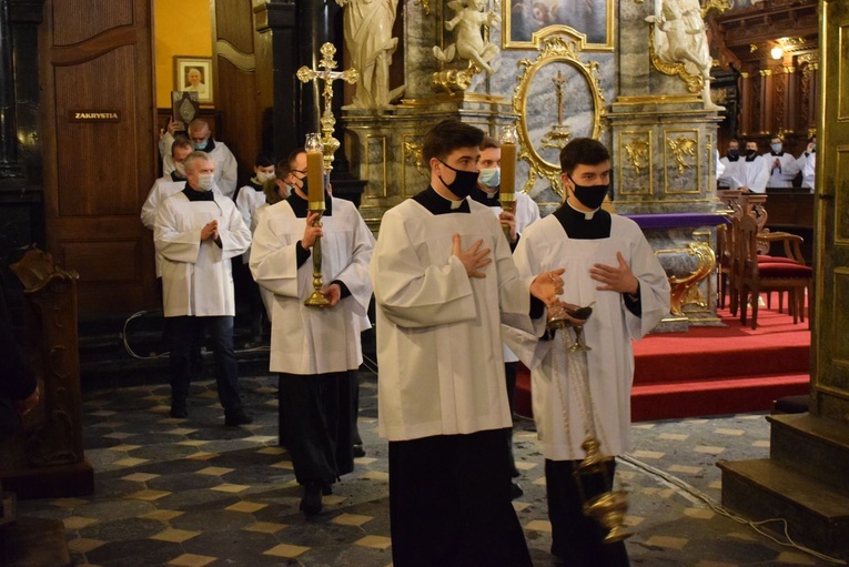 Środa popielcowa w katedrze 