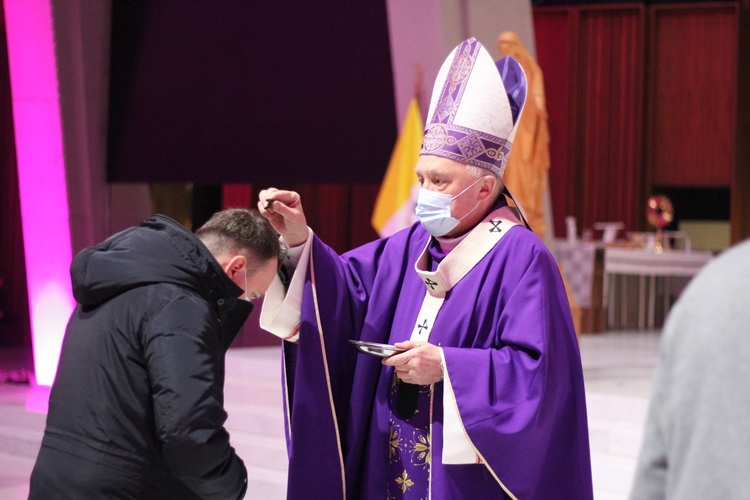 Środa Popielcowa w Świątyni Opatrzności Bożej