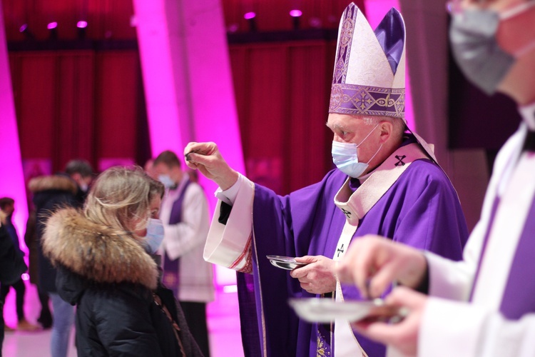 Środa Popielcowa w Świątyni Opatrzności Bożej