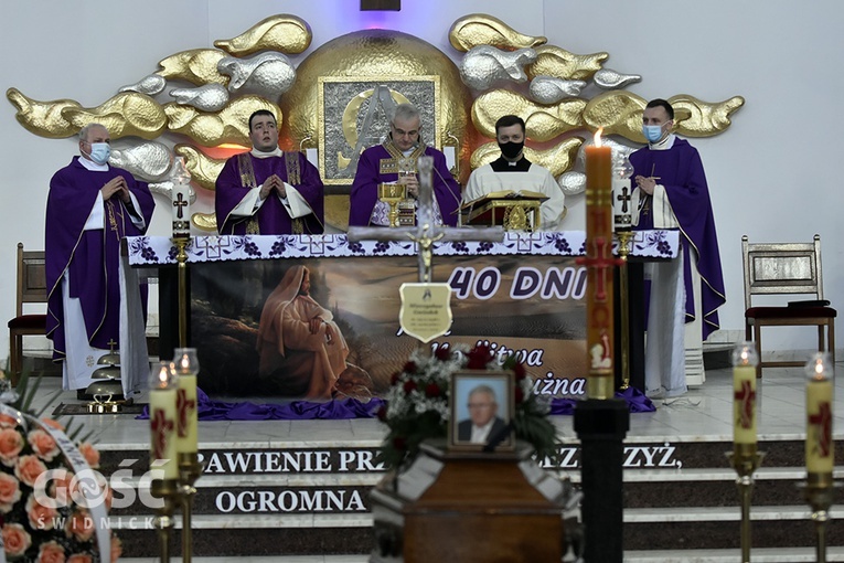 Uroczystości pogrzebowe Mieczysława Gwizdka