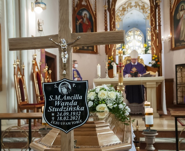 Pogrzeb słupskiej klaryski