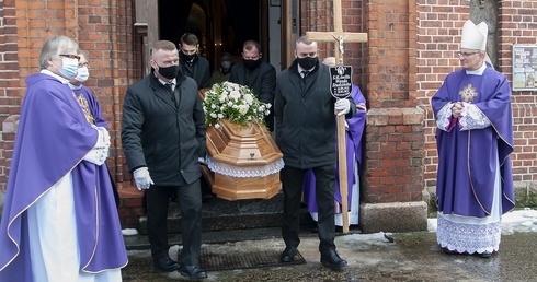 Pogrzeb słupskiej klaryski