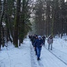 Przez śnieg, prawie jak w Zakopanem 