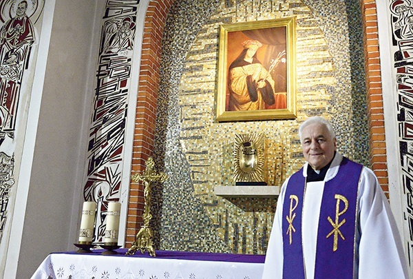 Ksiądz Grzegorz Senderski zaprasza na uroczystości odpustowe.