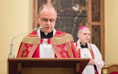 W nabożeństwie w Sandomierzu uczestniczyła tylko wspólnota seminaryjna.