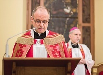 W nabożeństwie w Sandomierzu uczestniczyła tylko wspólnota seminaryjna.