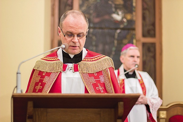 W nabożeństwie w Sandomierzu uczestniczyła tylko wspólnota seminaryjna.