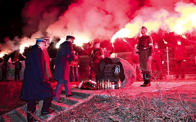 Uroczystości z okazji  1 marca w Malborku  w 2016 roku.