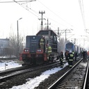 Zderzenie pociągu z lokomotywą