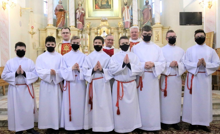 Błogosławieństwo lektorów w Radomyślu Wielkim