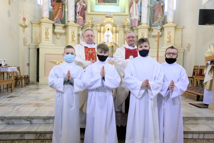 Błogosławieństwo lektorów w Radomyślu Wielkim