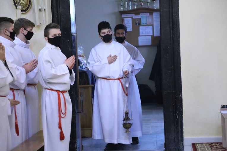 Błogosławieństwo lektorów w Radomyślu Wielkim