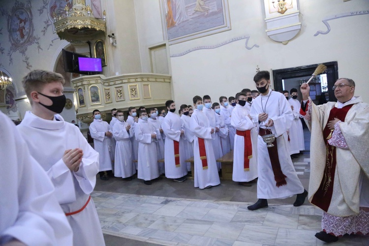 Błogosławieństwo lektorów w Radomyślu Wielkim