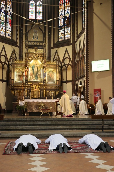 Święcenia diakonatu 2021. Chorzów