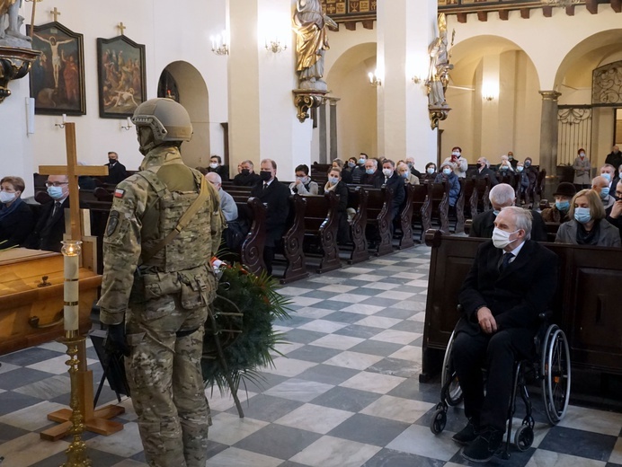 Pogrzeb prof. Mieczysława Chorążego