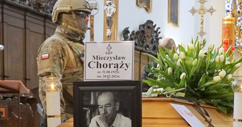 Pogrzeb prof. Mieczysława Chorążego